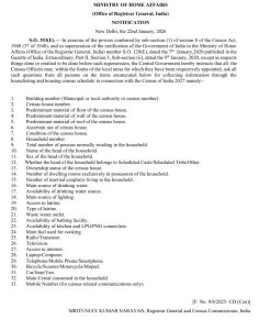 ओबीसी जनगणना