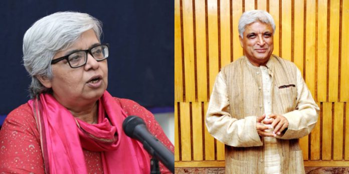 ''देखती हूँ किसकी हिम्मत है जो रोक दे'' जावेद अख्तर को शबनम हाशमी ने कोलकाता बुलाया