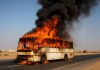 सऊदी अरब में भीषण हादसा, उमरा यात्रियों की बस आग का गोला बनी, 42 भारतीयों की मौत की आशंका हादसा